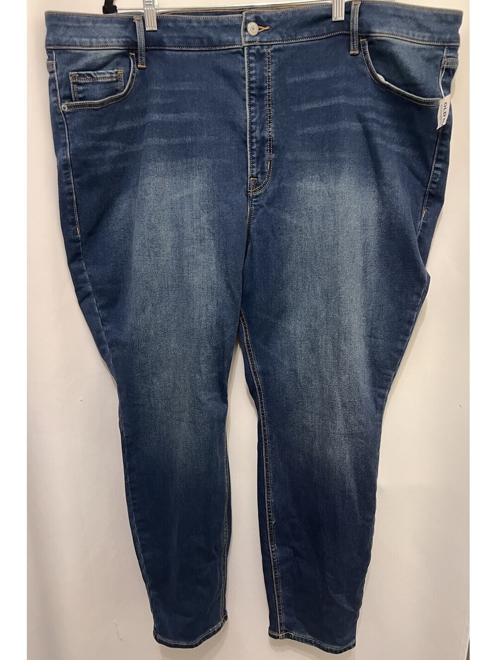 NWT Old Navy Plus Size 26 High-Rise Rockstar Super Skinny Jeans Dark Wash